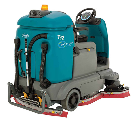 T12 Compact Battery Ride-On Floor Scrubber alt 3