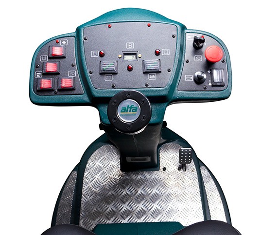 Brava Lavadora de Piso de Operação a Bordo alt 14