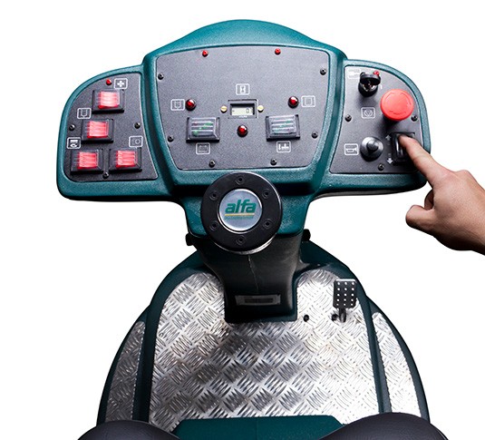 Brava Lavadora de Piso de Operação a Bordo alt 15