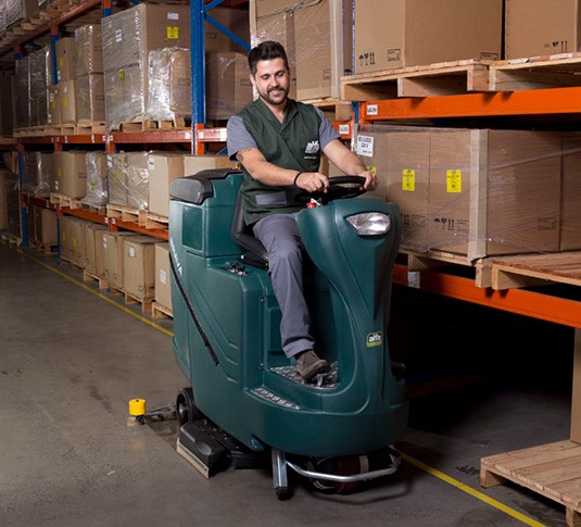 Brava Lavadora de Piso de Operação a Bordo alt 26