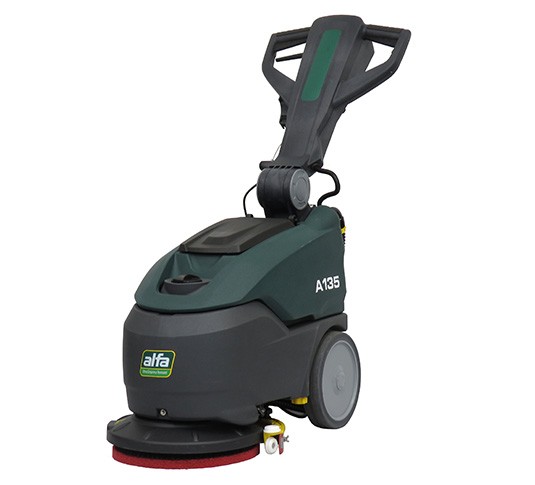 A135 Lavadora de piso de operação a pé alt 12