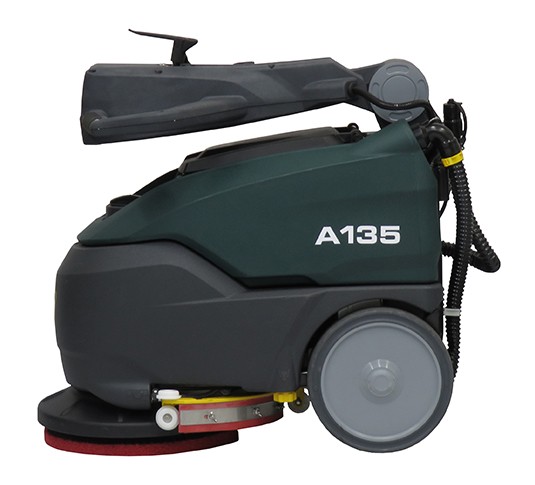 A135 Lavadora de piso de operação a pé alt 4