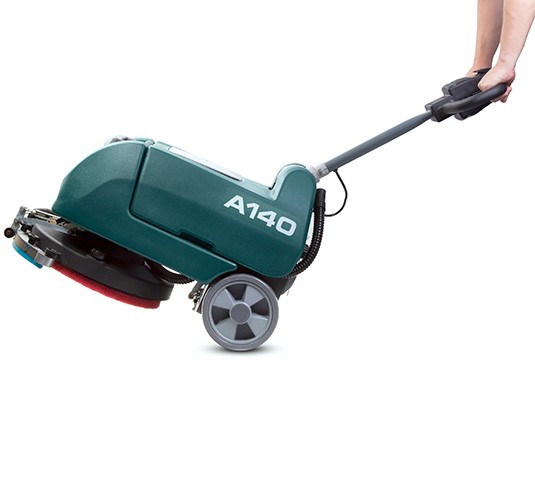 A140 Lavadora compacta de operação a pé alt 4