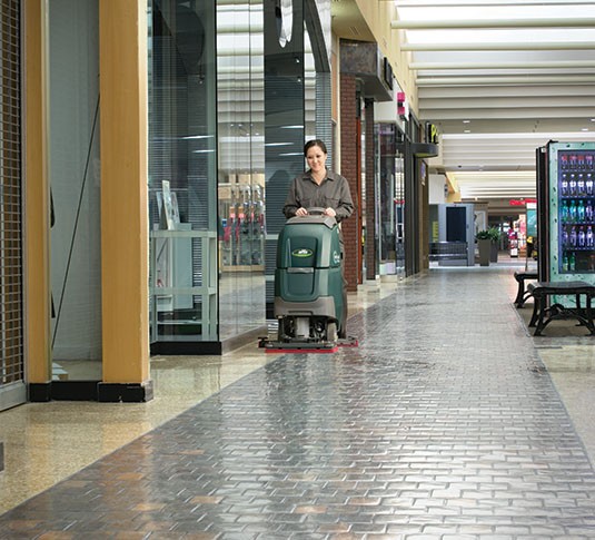 A300 Lavadora de piso de operação a pé alt 1