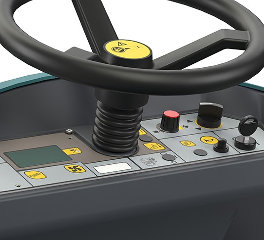 SA2000 Varredeira compacta a bateria de operação a bordo alt 6