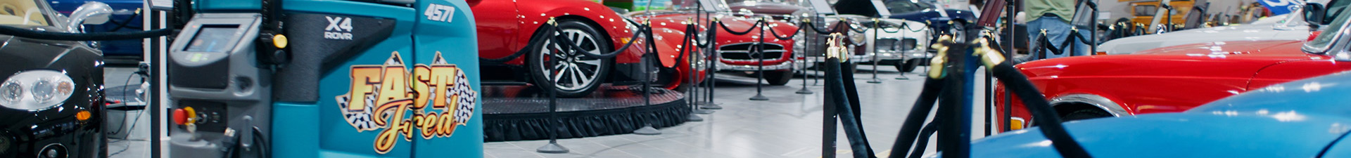 DFW Car & Toy Museum - X4 ROVR Robotic Floor Scrubber