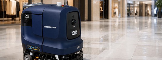 X6 ROVR Autonomous Floor Scrubber Case Study