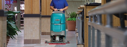 T2 Walk-Behind Floor Scrubber Case Study