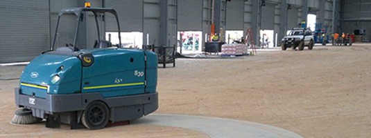 S10 Walk-Behind Sweeper Case Study