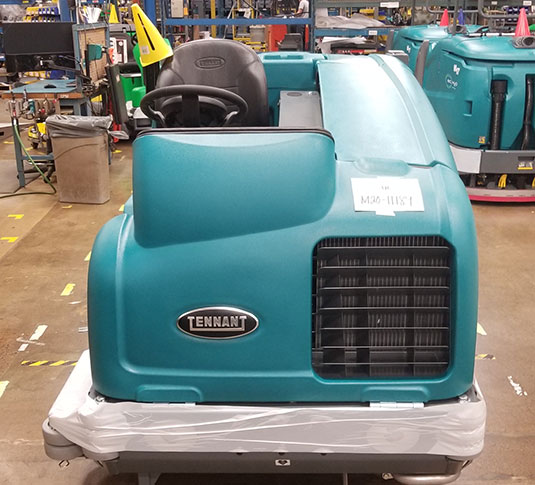 Tennant T20 ready for inspection Tennant T20 ready for inspection