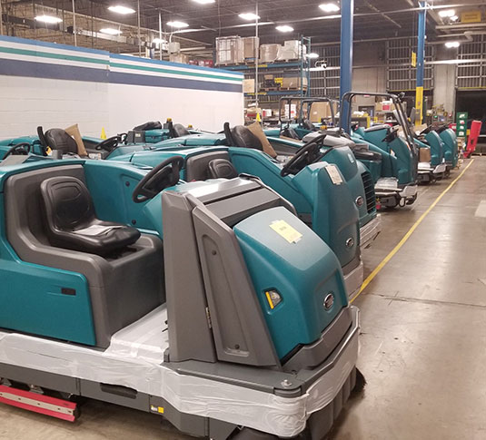 Tennant Machines Ready to Ship Tennant Machines Ready to Ship
