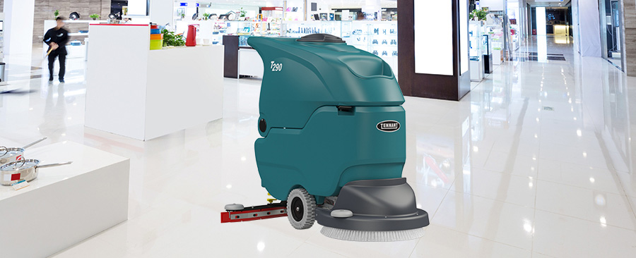 T290 Walk Behind Floor Scrubber