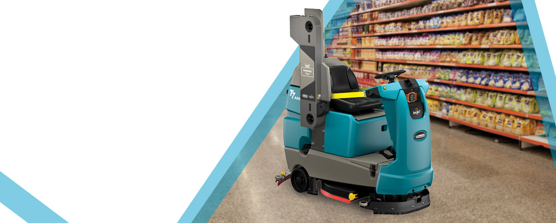 Inventory Scan AMR Feature Industrial Robotic Floor Scrubber
