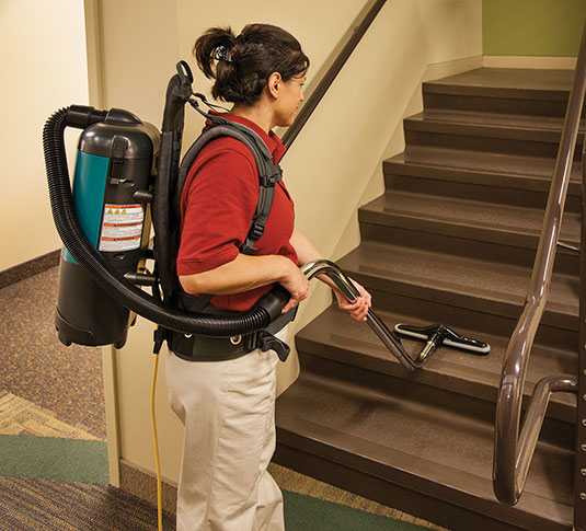 Backpack vacuum store