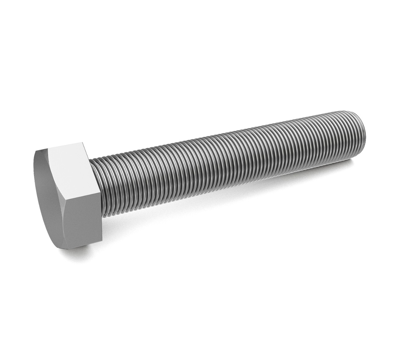 04417 Stainless Steel Hex Screw - M10 Thread x 2.38 in alt 1