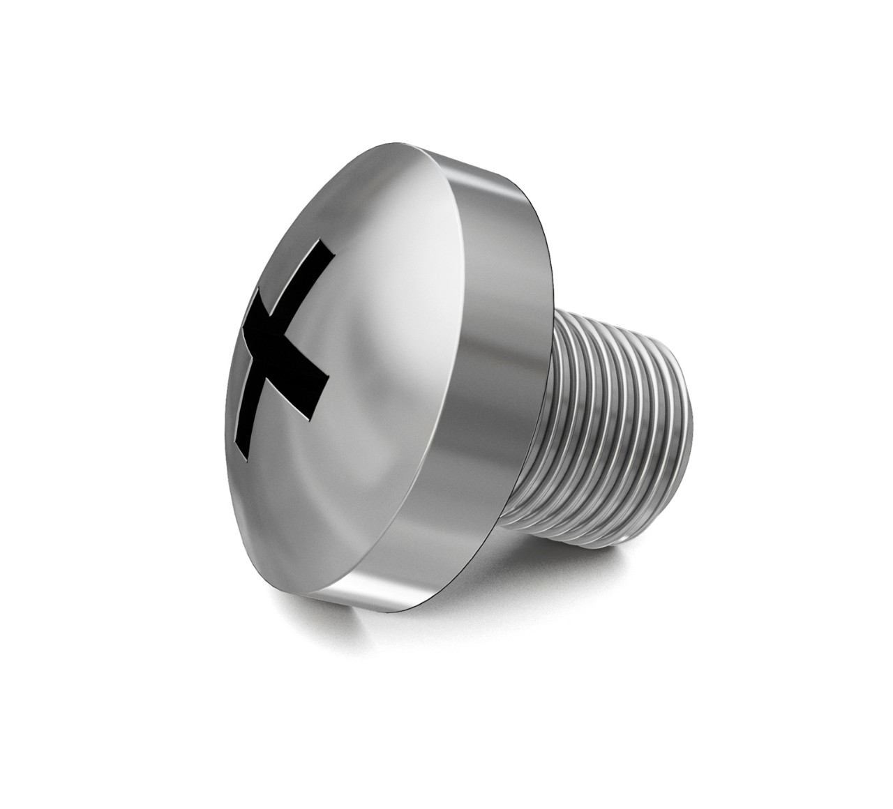 06931 Steel Phillips Pan Screw - M5 Thread x 0.36 in alt 1
