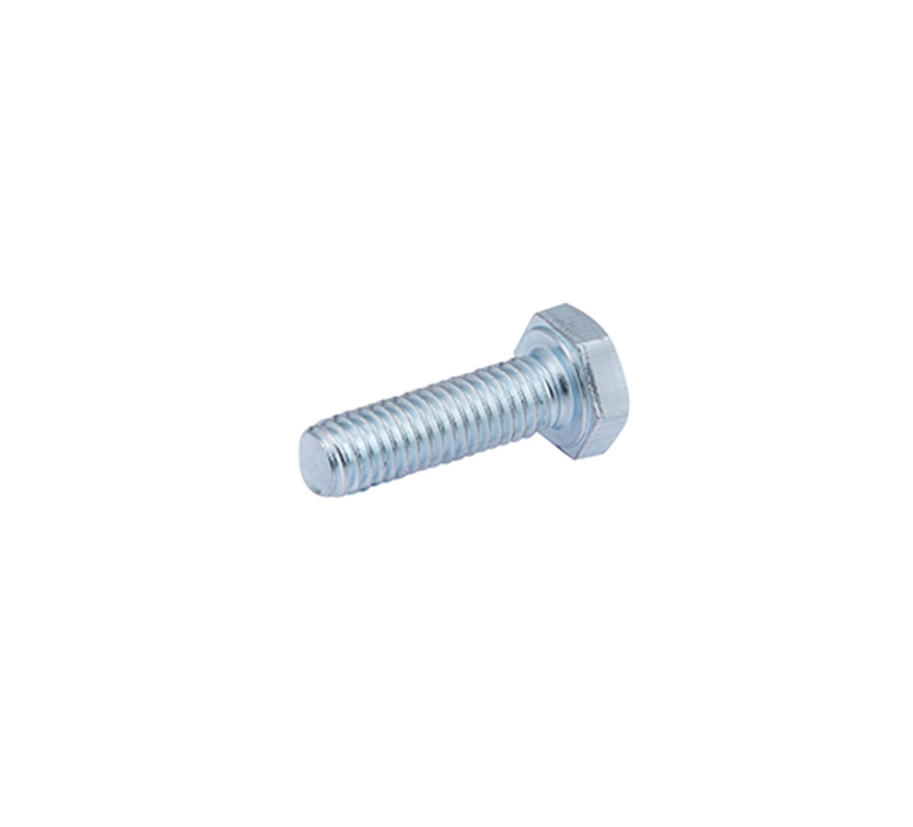 06943 Steel Hex Screw - M6 Thread x 0.75 in alt 1