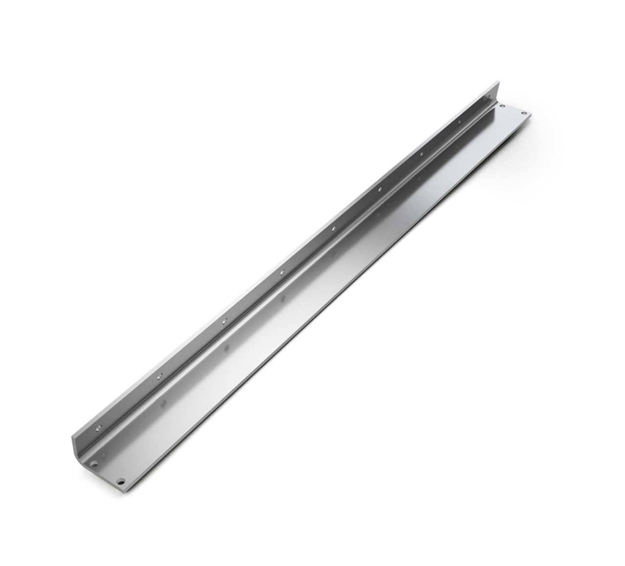 1005678 Angle de palette de convoyeur en acier - 43 x 3,3 x 25 po / 109,22 x 8,38 x 63,5 cm alt 1