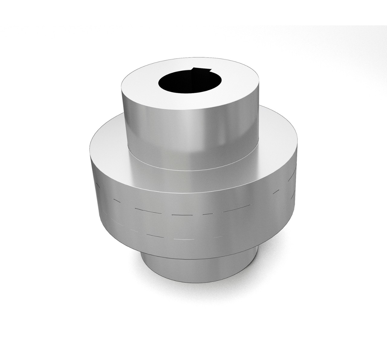 1006010 Conveyor Coupling Assembly - 1.969 ID x 6.75 x 6.36 in alt 1