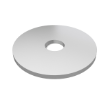 1011719 Rondelle plate en acier inoxydable - 1,378 (diam. ext.) x 0,325 (diam. int.) x 0,075 po / 3,5 x 0,83 x 0,19 cm alt 1
