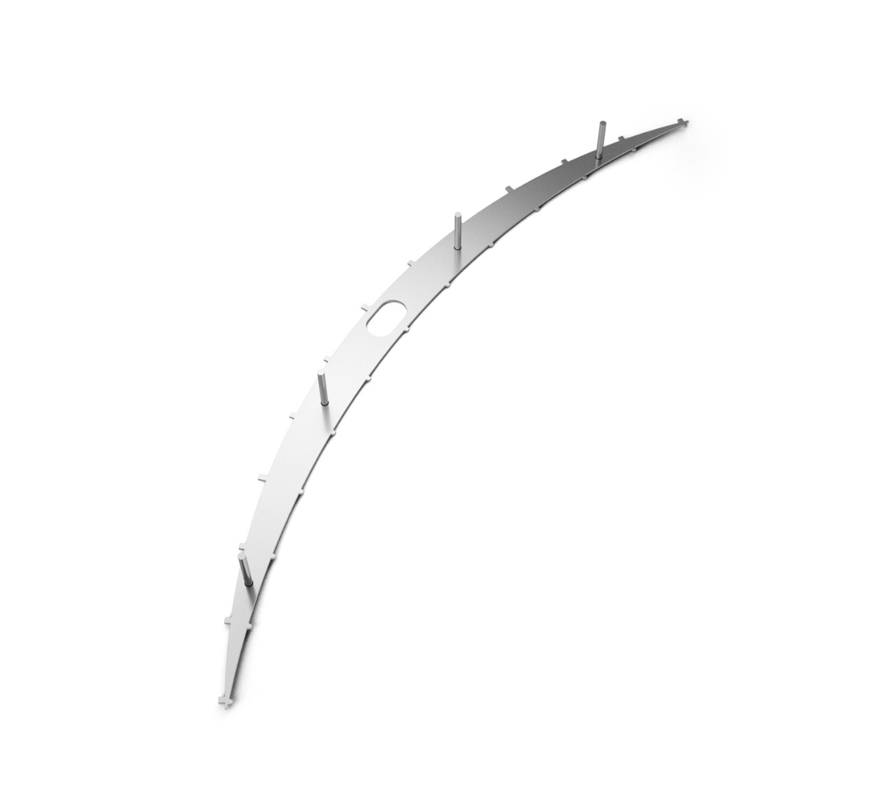 1013395 Stainless Steel Squeegee Retainer Plate Weldment alt 1