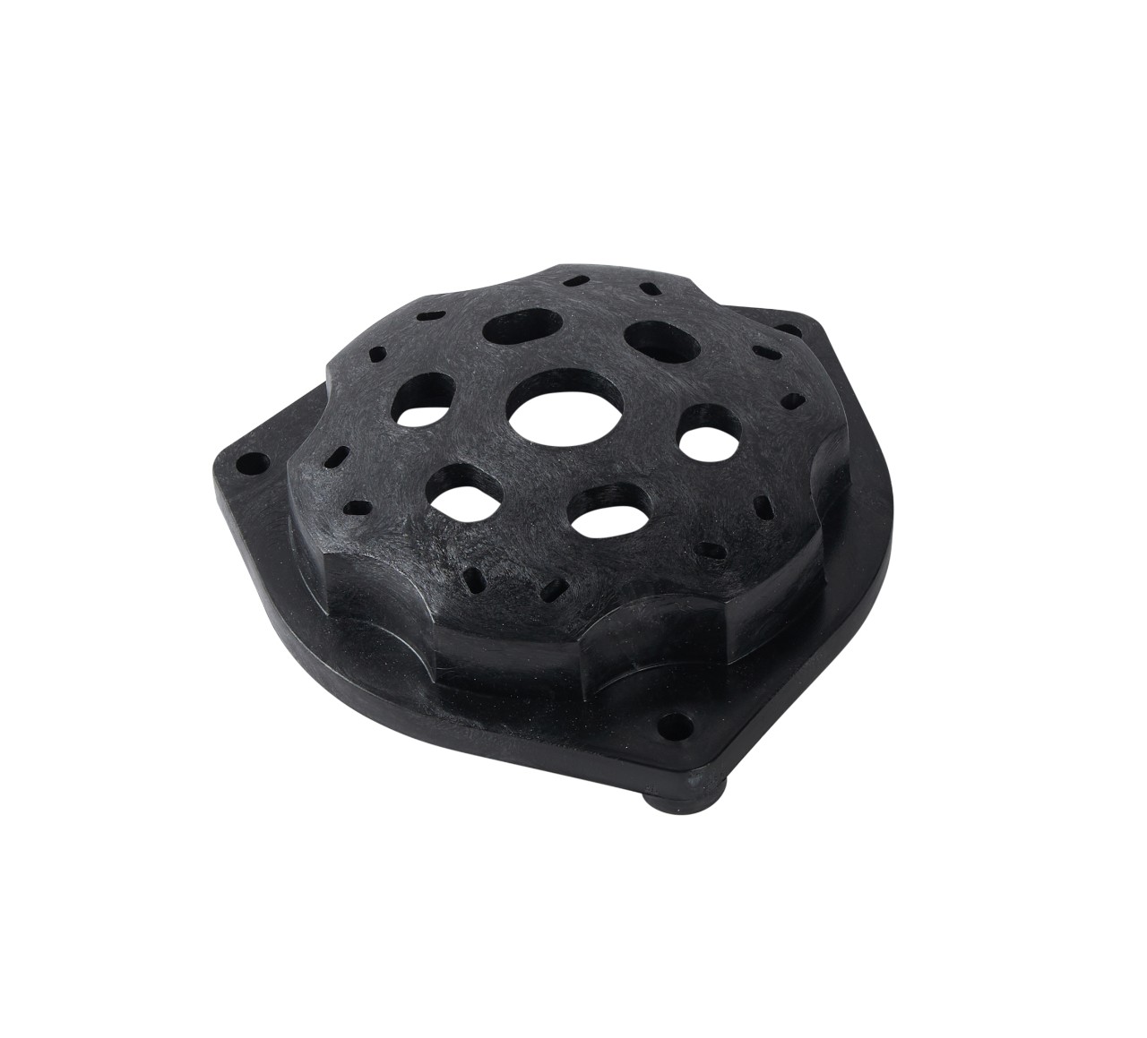 1017368 HUB, DRIVE, BRUSH, DISK, 3HOLE 5.8BC alt 1