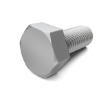 1020234 Stainless Steel Hex Screw - M4 Thread x 0.38 in alt 1