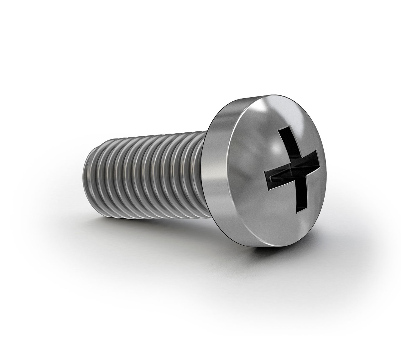 1026454 Stainless Steel Phillips Pan Screw - 0.36 x 0.52 in alt 1