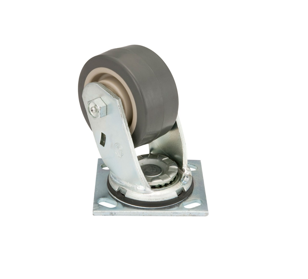 103002 4-Hole Polyurethane Swivel Caster alt 1