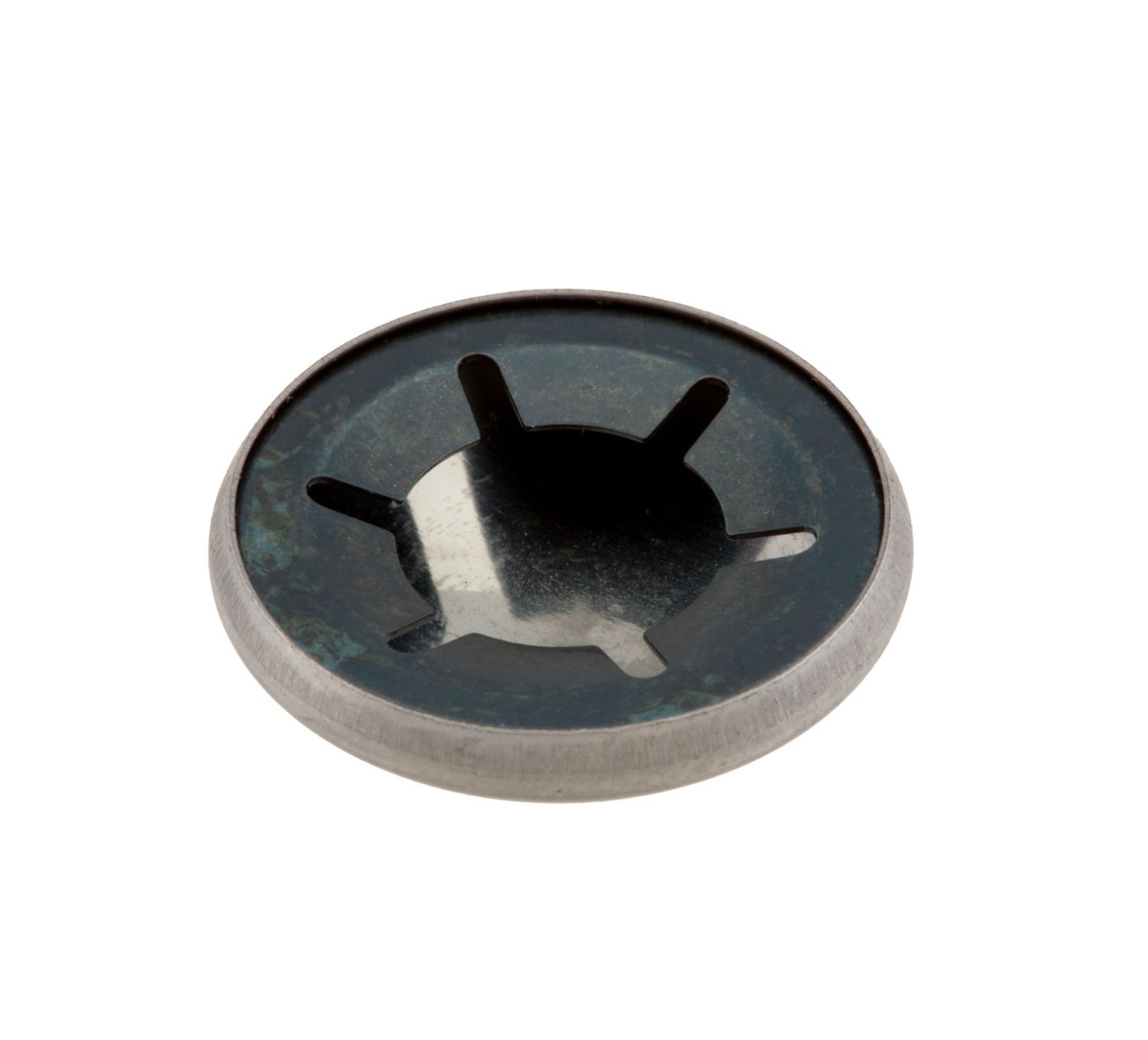 103019 Stainless Steel Nut - 1.024 OD x 0.482 ID x 0.286 in alt 1