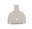 1044145 Aluminum Brush Door - 1.003 x 6 x 6.217 in alt 1
