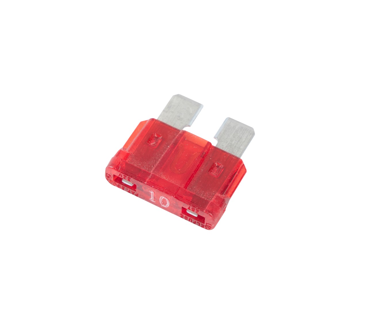 1047470 FUSE, BLADE, 010A, 32VDC, RED alt 1