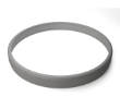 1055019 Polypropylene Head Bumper with Bristle Skirt - 430 mm alt 1