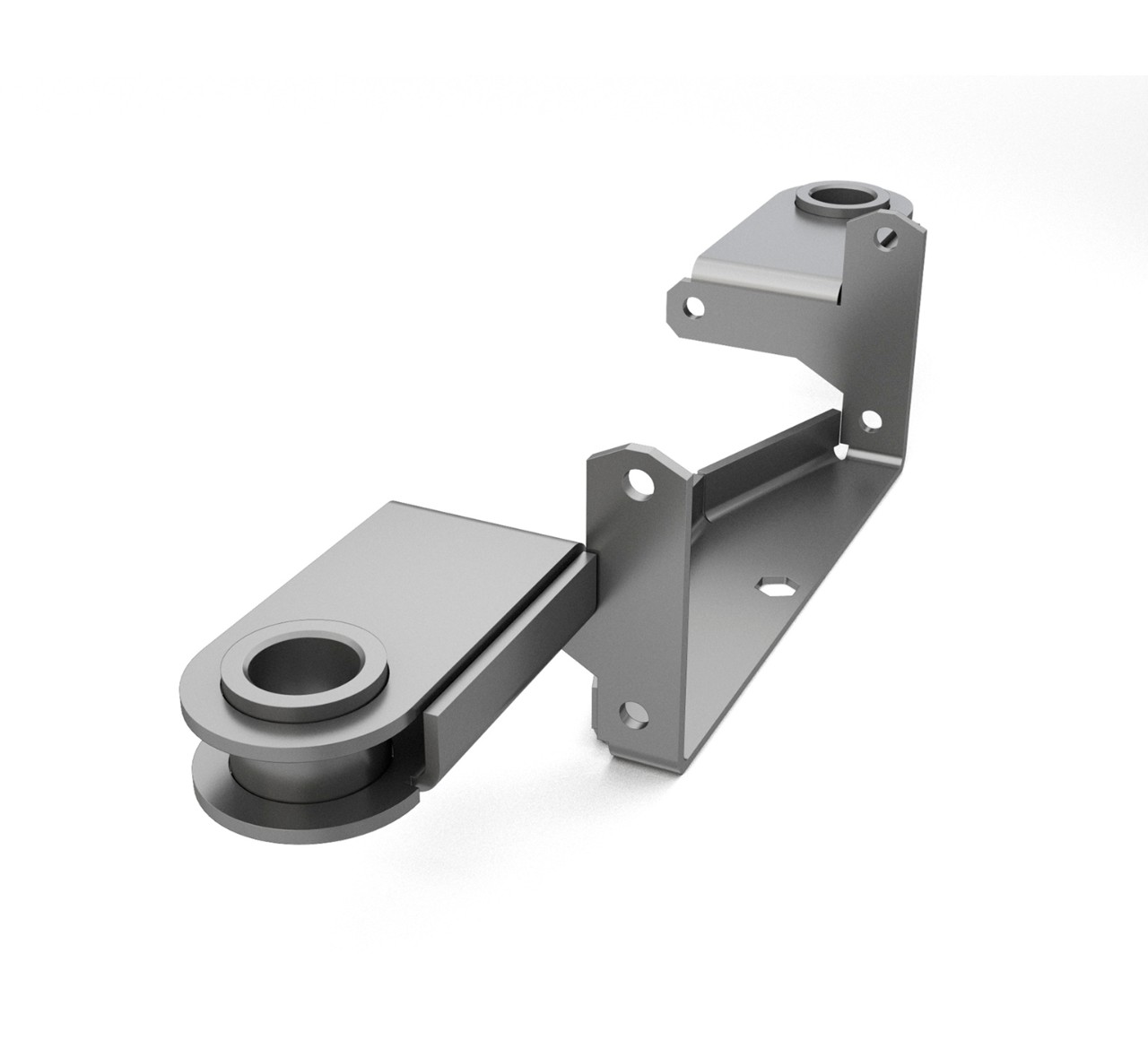 1056468 Steel Channel Weldment - 3.06 x 4.6 x 18.34 in alt 1