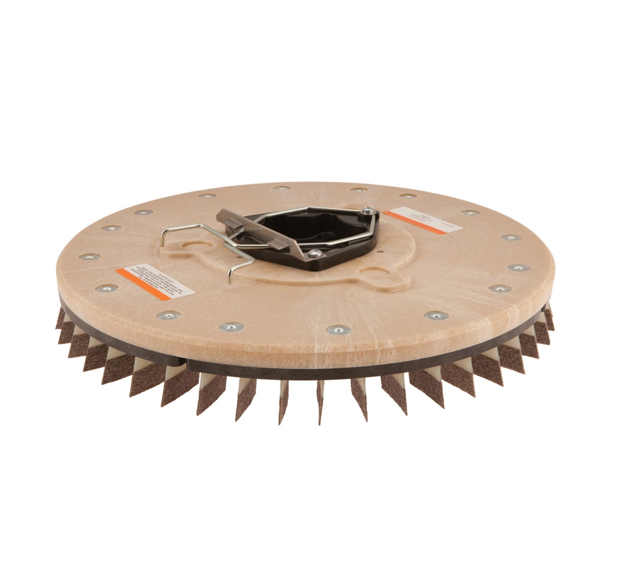 1059755 Diamabrush Polymer Disk 50 Grit Brown Blade – 18 in / 460 mm alt 1