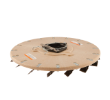 1059829 Diamabrush 25/35 Grit Counter Clockwise Concrete Disk &#8211; 20 in / 508 mm alt 1