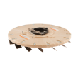 1059858 Diamabrush 25/35 Grit Clockwise Concrete Disk &#8211; 18 in / 460 mm alt 1