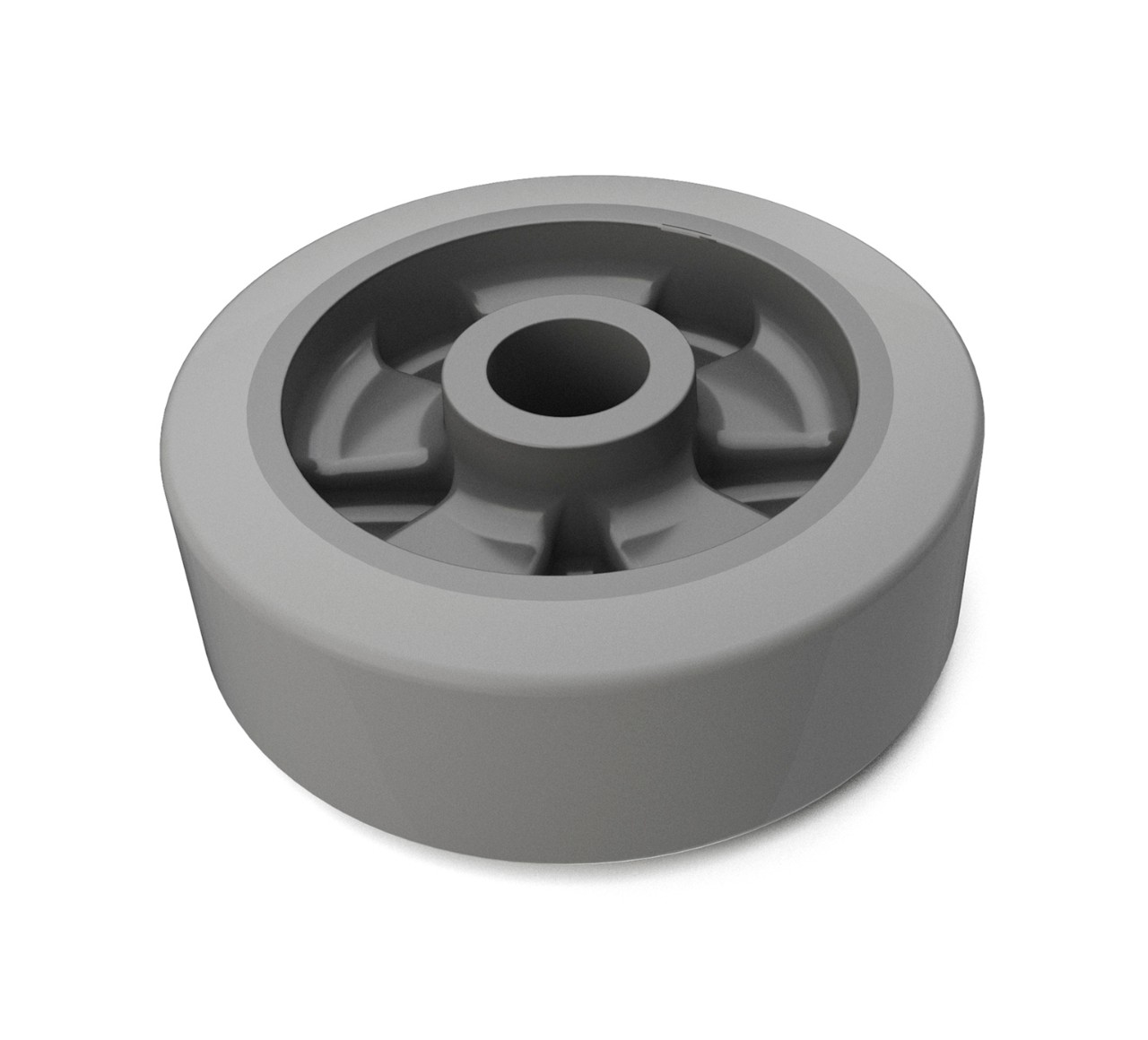 1060130 Rubber/Polypropylene Molded Wheel alt 1