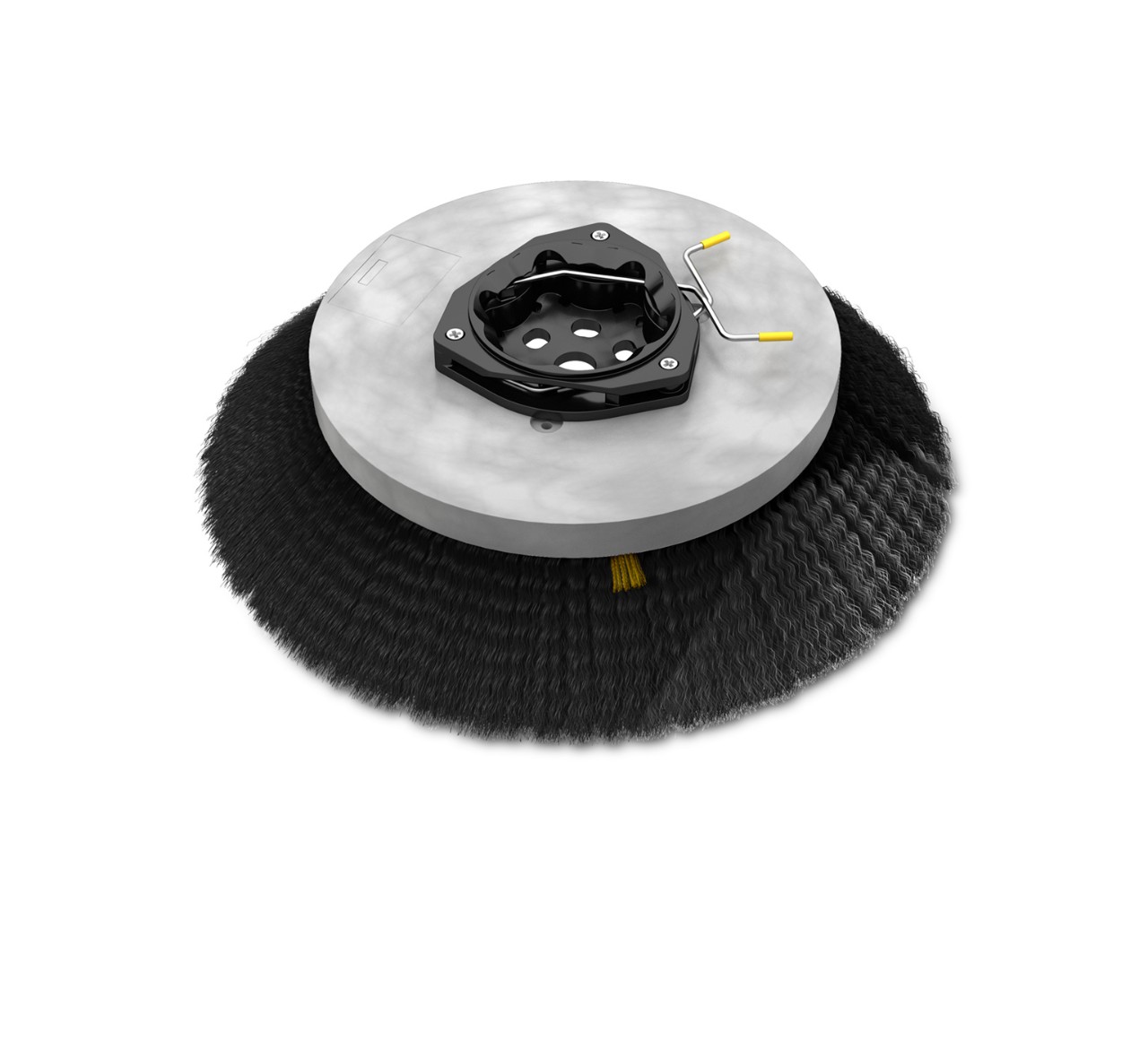 1220186 Polypropylene Disk Sweep Brush Assembly – 19 in / 482 mm alt 1
