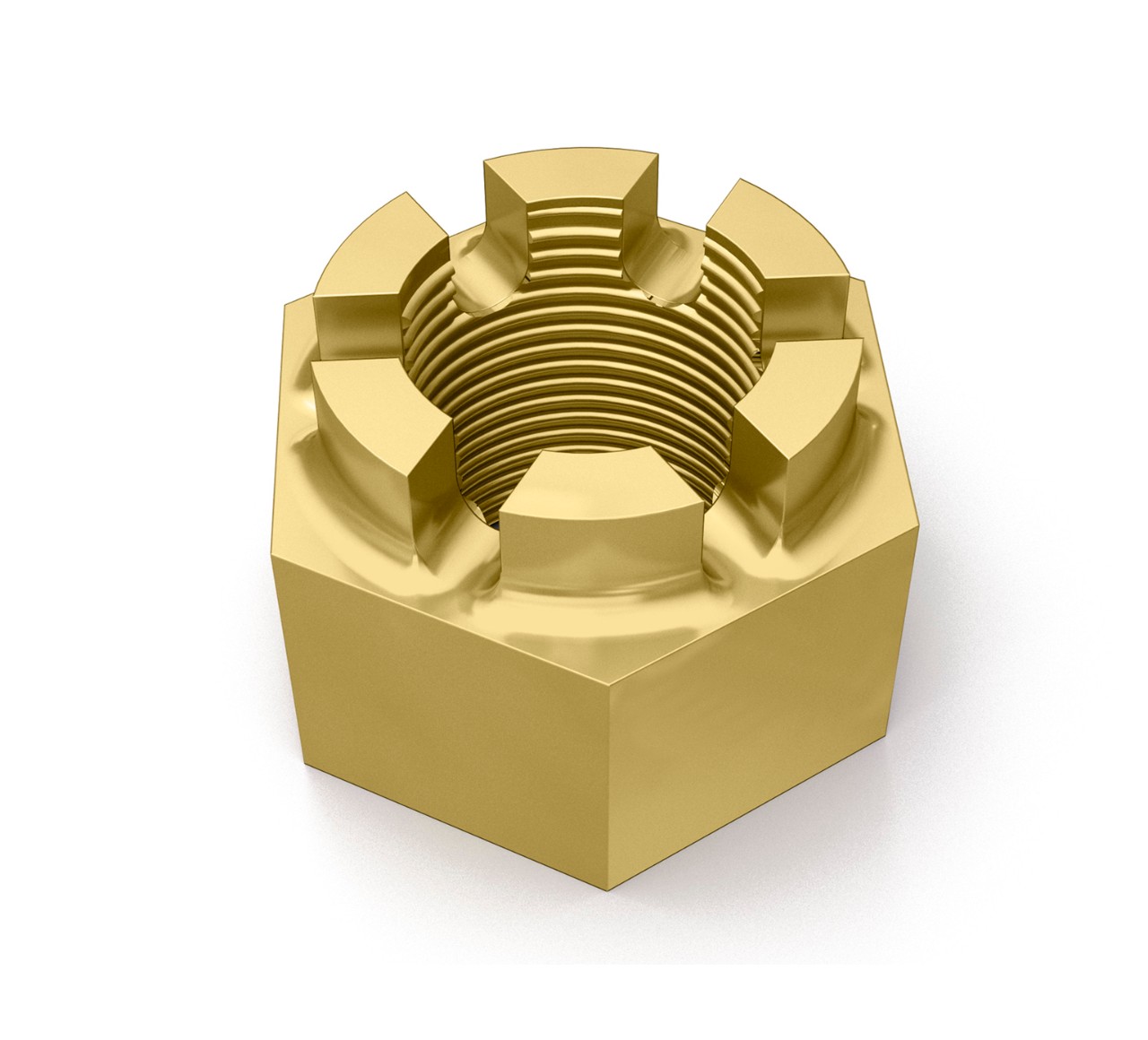 12295 Steel Hex Nut - M20 Thread x 0.866 in alt 1