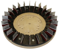 1231190 Diamabrush 100 Grit Clockwise Concrete Prep Plus Disk &#8211; 20 in / 508 mm alt 1