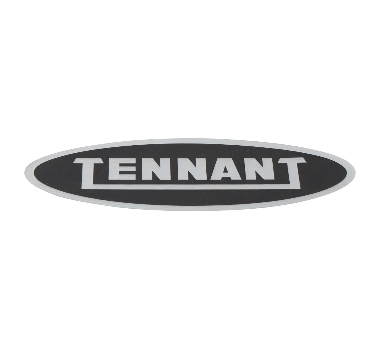 1231367 LABEL, LOGO, 7.00L, BLK/STL [TENNANT] alt 1