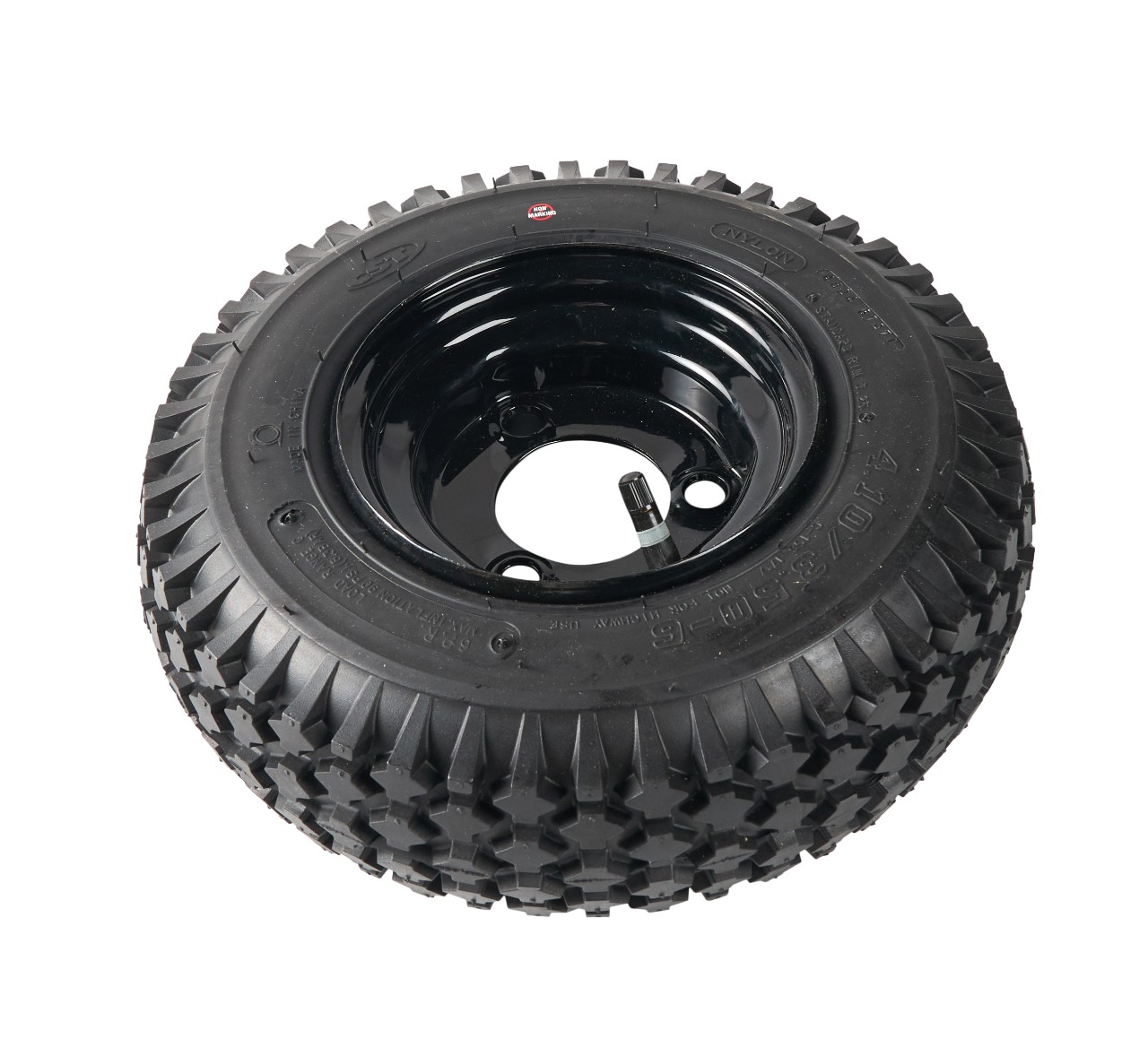 1244374 TIRE ASSY, FOAM, BLK, 4.10/3.5-06 3.5BC alt 1