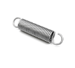 140402 Music Wire Extension Spring - 0.375 x 1.75 in alt 1