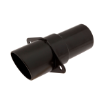 160485 Black ASB Hose Adapter - 1.52 ID x 1.78 OD x 4.56 in alt 1