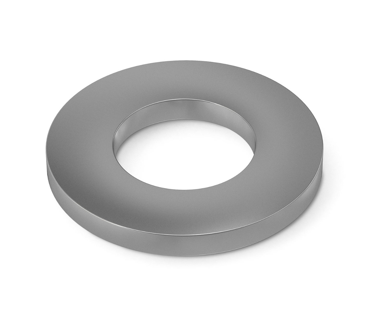 39349 Steel Flat Washer - 0.668 OD x 0.344 ID x 0.065 in alt 1