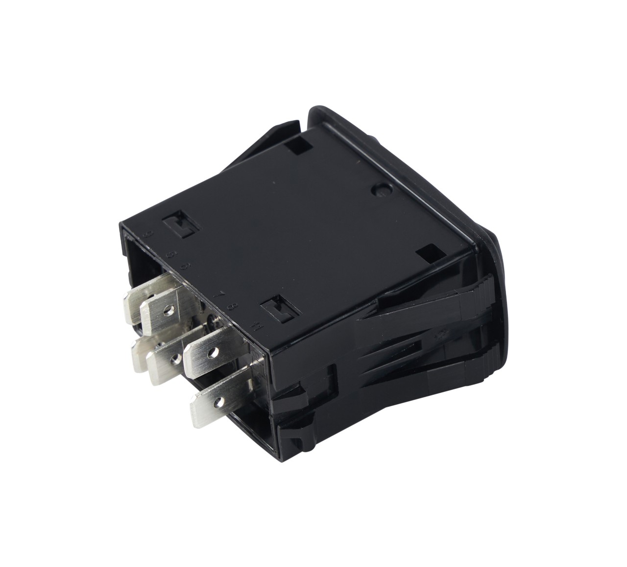 398508 SWITCH, ROCKER, DPDT, MOM / OFF / MOM alt 1