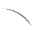 4018875 PLATE, RETAINER, BLADE, 800MM [7100] alt 1
