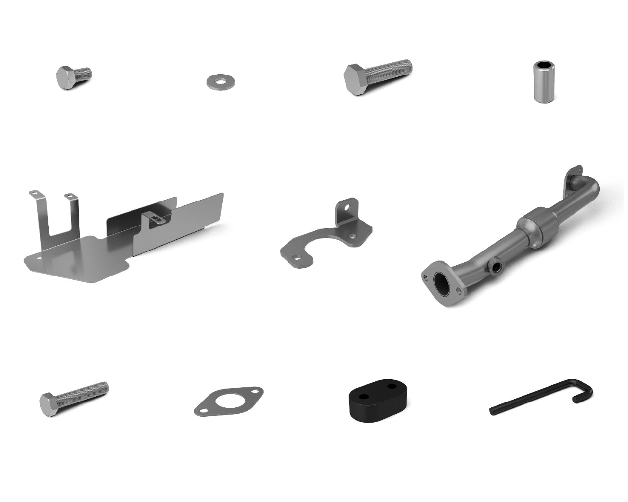 9012597 Exhaust Pipe Kit alt 1