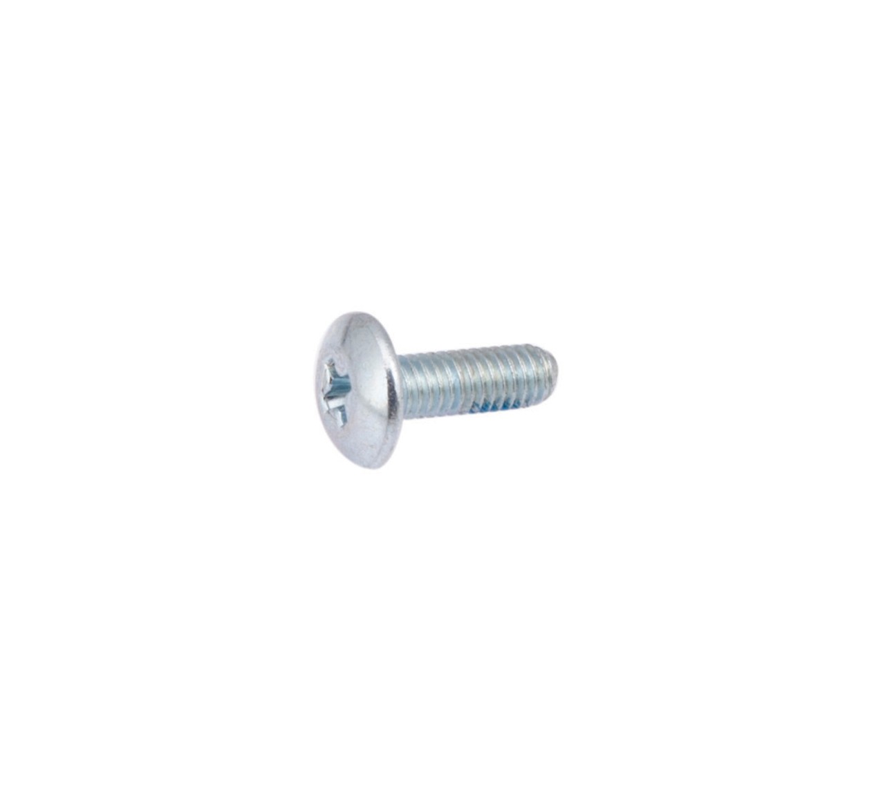 607006 Vis cruciforme à tête bombée en acier doux - 0,372 x 0,56 po / 0,94 x 1,42 cm alt 1